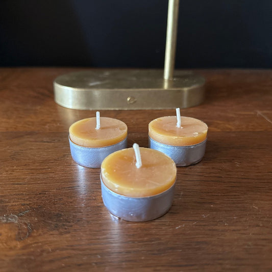 Hand Poured Beeswax Tealight