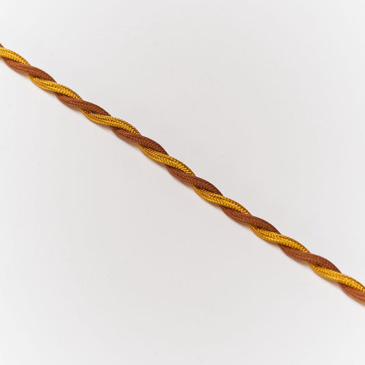 Brass/Brown Speaker Wire