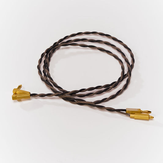 Charcoal/Black Speaker Wire