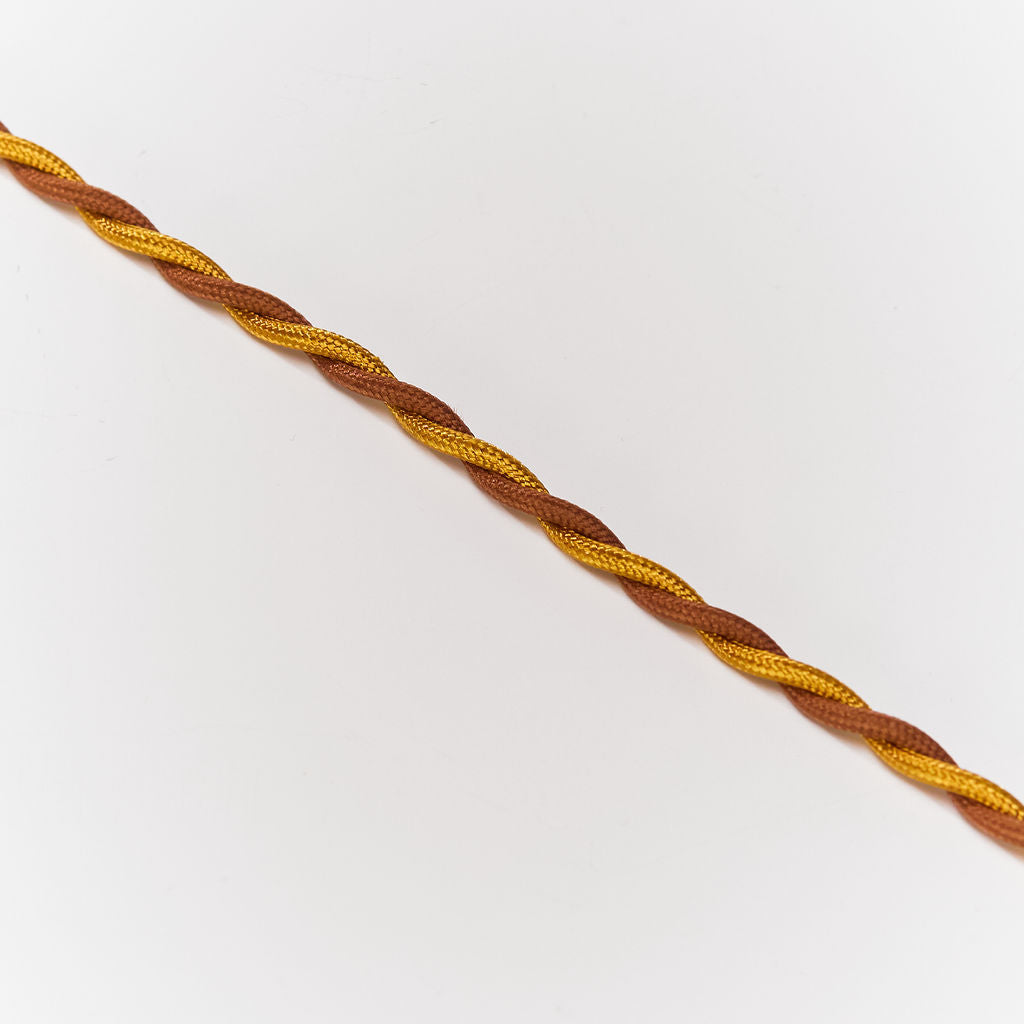 Brass/Brown Speaker Wire