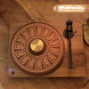 Record Mat in use on a turntable