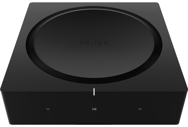 A Sonos Amp — the Sonos component with speaker terminals that drives passive speakers