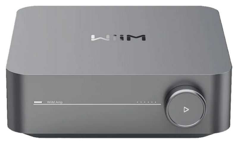 A WiiM Amp — a small streaming amplifier